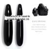 Atacado de fábrica 18cm bastão de massagem de cristal obsidiana natural Vagina varinha brinquedos sexuais bastão de masturbação feminina transfronteiriço