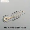 Funda para auriculares con cabeza de cuerda pequeña circular cuidadosamente seleccionada funda para teléfono cordón para teléfono adorno de cuerda de cordón con colgante circular cordón pequeño para teléfono