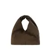 Bolso de nube plisado de gamuza nuevo 2026, diseño retro estilo coreano, irradia un ambiente sofisticado y elegante, adecuado para ir al trabajo, se puede llevar como bolso de hombro, bolso de axila o bolso de mano