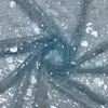 Em estoque do Fabricante: Tecido Bordado com Lantejoulas de Cristal 5+18 para Vestidos de Noiva, Qipao, Vestidos de Alta Costura e Vestidos