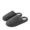 Otoño e Invierno Hogar Nueva Pareja Pantuflas de Algodón Interior Antideslizantes Suela Gruesa Pantuflas de Algodón para el Hogar Pantuflas de Felpa Cálidas para el Hogar