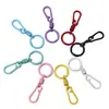 1 Juego de Llaveros de Aleación, Anillos para Llaves, Clips de Resorte, Ganchos para Bolsos DIY, Accesorios para Llaveros, Kit de Materiales, 8 Colores Disponibles