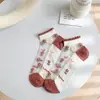 Calcetines de Cristal para Mujer, Seda de Vidrio, Calcetines Cortos Rosas Finos de Tul para Verano, Lindos Calcetines Transparentes de Malla con Encaje