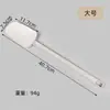 Varios estilos y especificaciones raspador de silicona espátula para hornear pasteles espátula cuchillo de goma espátula para crema integrada