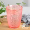 Taza de Agua Transparente de Plástico para PC de Colores con Puntos Resistente a Caídas Engrosada para Barra KTV Taza de Bebida Acrílica Taza de Cerveza