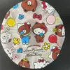 Touca de Banho Fofa, Impermeável e Resistente a Manchas para Adultos e Crianças, Unissex, com Estampa Divertida e Elástico, Resistente a Óleo