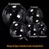 Bola Onda Lisa Tendência Bola Sem Elasticidade 18 Polegadas 20 Polegadas 24 Polegadas 36 Polegadas Bola Onda Transparente Redonda Atacado Fabricante