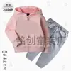 Comercio Exterior Ropa Infantil Primavera y Otoño Conjunto Infantil de Dos Piezas Material Sudadera Sudadera con Capucha Ropa Infantil para Bebés Ropa de Salida [Al por Mayor]