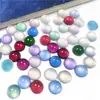 Pasador con Cabujón Incrustado 20mm Ojo de Gato Lolita Resina Accesorio DIY Material Redondo Cuentas Sueltas Otro