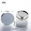 Ventas directas del fabricante: Materiales de embalaje para cajas con cojín de aire para polvos, crema BB, base de maquillaje, corrector, cajas redondas para empaque de maquillaje, personalizables con logo DIY