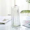 Vaso de Vidro Transparente Estilo Nórdico Criativo Simples de Luxo Leve Celebridade da Internet para Flores de Lírio Rosa Cultivo de Água Enfeites de Flores para Sala de Estar