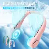 Ventilador de cuello perezoso transfronterizo portátil con carga USB ventilador pequeño mini portátil para exteriores