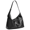 Nuevo Modelo Otoño 2026 Bolso Hobo Clásico de Piel de Vaca Curtida al Vegetal, Gran Capacidad, Bandolera Cruzada, Debajo del Brazo, Forma de Empanada, Bolso de Piel Genuina para Mujer