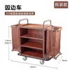 Carrito de Limpieza, Carrito para Habitaciones de Hotel, Carrito para Cambio de Ropa de Cama, Carrito de Limpieza de Acero Inoxidable, Carrito de Ropa de Cama, Plegable de Gran Capacidad