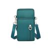 Transfronteiriço 2025 Novo Estilo Coreano Bolsa de Celular Bolsa Transversal Feminina Versátil Mini Bolsa Pequena Bolsa de Celular Carteira Vertical