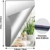 Pegatinas de Pared de Espejo Acrílico de Venta Caliente Transfronterizas Autoadhesivas Espejo de Cuerpo Entero Pegatinas de Espejo de Tocador para Dormitorio Dormitorio Espejo Suave Autoadhesivo