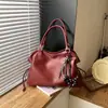Bolso Grande Retro Transfronterizo para Mujer 2026 Nueva Moda Bolso Tote Sencillo Gran Capacidad para Viajar al Trabajo Bolso de Hombro Único