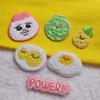 Tecido Bordado de Sarja 100% Poliéster Adesivos Desenho Animado Toalha Bordada Zhang Zi Roupa Roupas Chapéus Decorativo Autoadesivo Patch Bordado