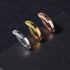 Anillo para ombligo de acero inoxidable nuevo transfronterizo Joyería simple unisex piercing corporal brillante anillo para ombligo
