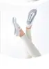 Calcetines de Yoga para Mujer Antideslizantes de Silicona Primavera y Otoño para Interior Fitness Deportes Calcetines de Correa Cruzada Pilates Venta al por Mayor