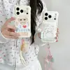 Oso de Dibujos Animados Hinchado con Textura de Cuero Compatible con Funda de Teléfono Apple 18 iPhone 17promax Correa 15 Anti-caídas 16 Duro