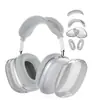 Adecuado para Funda Protectora Airpodsmax Auriculares Bluetooth Apple Funda de Silicona Montados en la Cabeza TPU Transparente Almohadilla para la Oreja Funda Protectora
