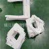 Película de junta de sellado fina de PTFE PTFE, Junta RF para cara de brida cuadrada de PTFE