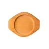 Bandeja Teppanyaki de Madera de Pino Personalizada, Base de Madera Aislante de Calor, Bandeja de Madera para Pizza, Plato para Bistec, Plato Occidental para Uso en Casa, Rectangular