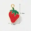 Accesorios Mayoristas de Joyería de Frutas Transfronteriza Sandía Cereza Joyería Hecha a Mano DIY Accesorios de Joyería DIY Esmalte de Alta Calidad