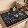 Esterilla Drenante de Cocina Estilo Nórdico de Tierra de Diatomeas, Esterilla para Tazones y Platos de Vajilla, Esterilla de Control de Agua, Esterilla para Tazas de Té de Escritorio, Esterilla Absorbente para Encimera