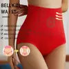 807# Calcinhas Femininas de Cintura Alta Sem Costura Triângulo Abdominal Levanta Bumbum Modeladora Corporal Tamanho Grande