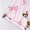 Comercio Exterior Transfronterizo Pijamas de Mujer Más Vendidos con Solapas Estampadas, Manga Corta, Pantalones Cortos, Ropa de Casa Estilo Europeo y Americano, Cárdigan, Holgado y Cómodo