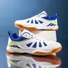 Sapatos de badminton, sapatos de treino, sapatos de competição profissional, sapatos esportivos, sapatos de tênis, absorventes de choque, antiderrapantes, resistentes ao desgaste, malha respirável, tênis, tênis de mesa