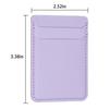 Aplicável ao iPhone universal Samsung Huawei Xiaomi fosco porta-cartão adesivo capa traseira porta-cartão