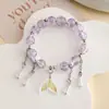 Pulsera de Joyería de Nuevo Estilo, Joyería de Cuentas de Cristal Estilo Coreano, Pareja, Estudiante, Pulsera Infantil, Joyería para Niñas al por Mayor