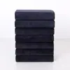 Toallas de Microfibra al por Mayor, Toallas Negras, Engrosadas y Absorbentes, Toallas para Barbería de Adultos, Paños Personalizados para Belleza y Uñas