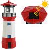 Torre de Luz Giratoria Solar de Nuevo Producto Transfronteriza Mesa de Fuego Luz Led Luz Decorativa para Jardín al Aire Libre Patio Césped
