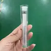 Pincel de Lábios Silicone Q Macio Cabeça Redonda Pincel de Lábios Silicone Pequeno Portátil Pincel de Lábios Silicone Ponta do Dedo Gelatina Transparente Silicone Pincel de Lábios