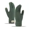 Luvas de Tricô para Outono e Inverno, Tamanho Grande para Homens, Forradas com Fleece, Espessadas, Jacquard, Quentes, de Lã, Luvas Touchscreen, Direto do Fabricante, à Prova de Frio
