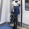 Medias blancas puras y sexys estudiante Lolita calcetines niña blanco leche medias suaves anti-enganches ins verano