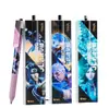 Recambios de Bolígrafo de Gel Hobby Papelería Estudiantil Borrable 0.5 Negro Recarga Gran Capacidad Retráctil Tipo Pulsador