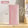 Bolsa de almacenamiento de cuero para gafas de cierre automático, portátil, para mujer, bolsa de almacenamiento para gafas, bolsa de metralla para gafas de sol al por mayor