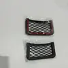 Bolsa de Malla para Almacenamiento en Coche Red de Almacenamiento Bolsa de Almacenamiento para Coche Bolsa Colgante Multifuncional para Teléfono Móvil de Coche Tipo Adhesivo
