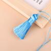 5cm Tassel Curto e Gordinho Palácio DIY Material Artesanal Nylon Seda de Gelo Nó Chinês Tassel Acessório Pingente Atacado