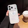 Fuegos Artificiales Coloridos Adecuados para Funda de Teléfono iPhone 17 16Pro/13 Dibujos Animados Apple 17Promax con Botón de IA Funda Dura