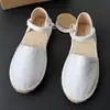 Otoño 2026 Nueva Moda Versátil Velcro Suela de Cáñamo Zapatos para Uso Diario, Zapatos Individuales para Niñas Niños, Venta al por Mayor de Comercio Exterior