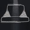 Amazon transfronteiriço hot chest chain de alta qualidade moda strass body chain acessórios versáteis body chain 06