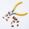Venta al por mayor de fábrica pinzas de corte superior amarillas de 5 pulgadas pinzas para pino pinzas para cremalleras 125 mm 80 g cabeza de pinzas de acero al carbono con varias funciones