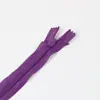 Sanli 60cm Tela Multicolores Borde Vestido Cremallera Invisible Pantalones Cremallera Accesorios Funda de Edredón Larga Ropa Cremallera Oculta
