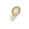 Nueva joyería de uñas de aleación Barroco vintage gota de perla aceite metal plata decoración de uñas diamante uñas al por mayor
